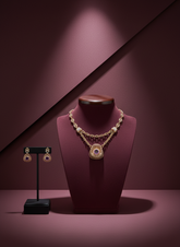 Sahara Gold Necklace Set